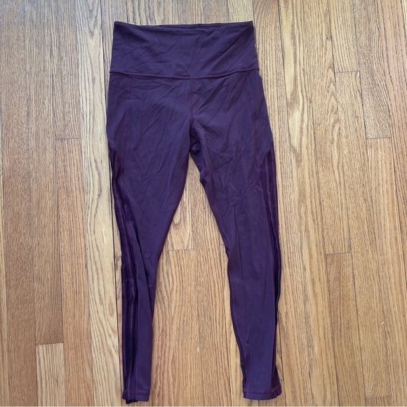 Athleta Shakti Mesh 7/8 Tight Purple 599728 Size Small - Picture 2 of 9